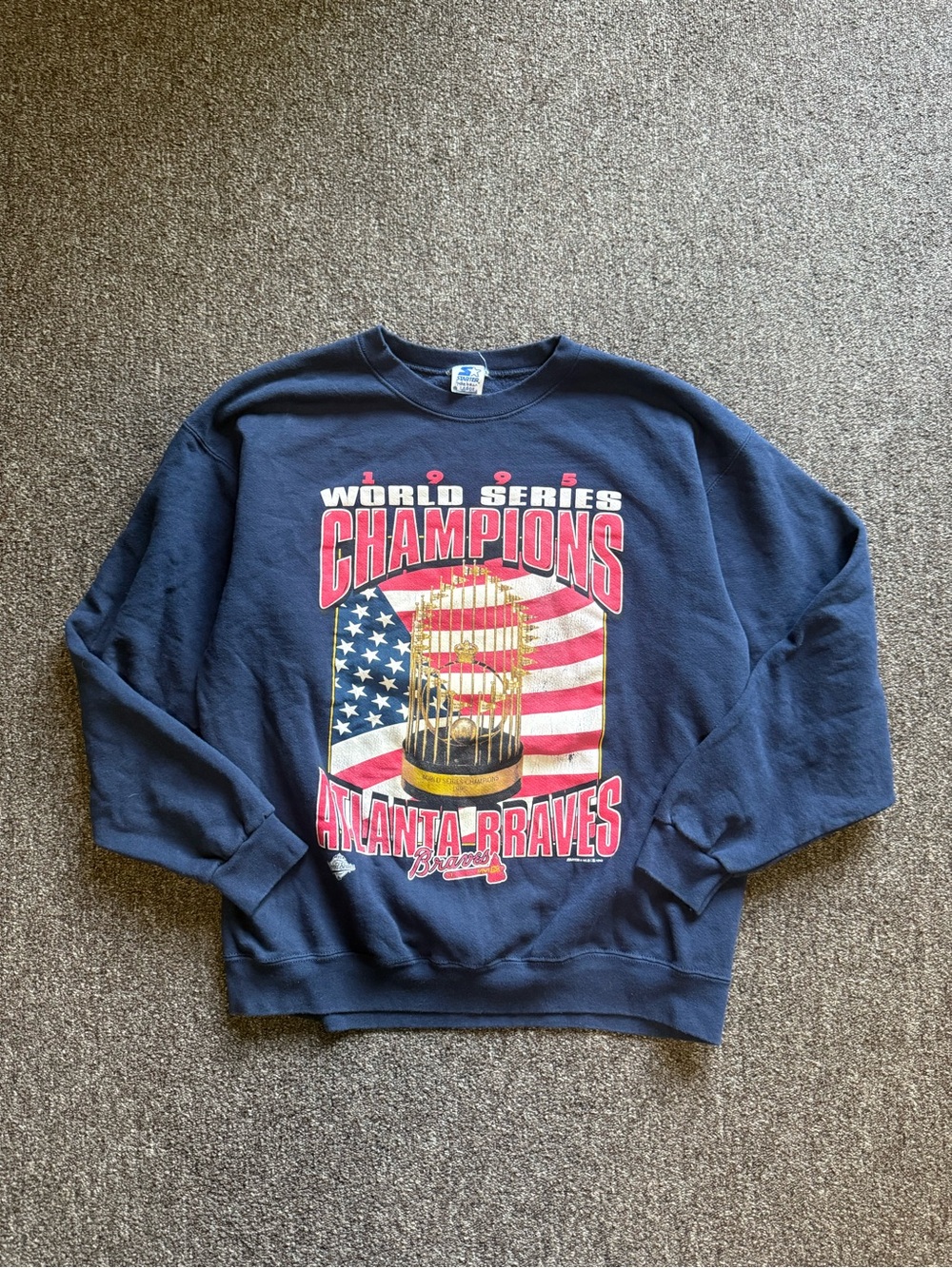 Vintage 1995 Atlanta Braves Crewneck